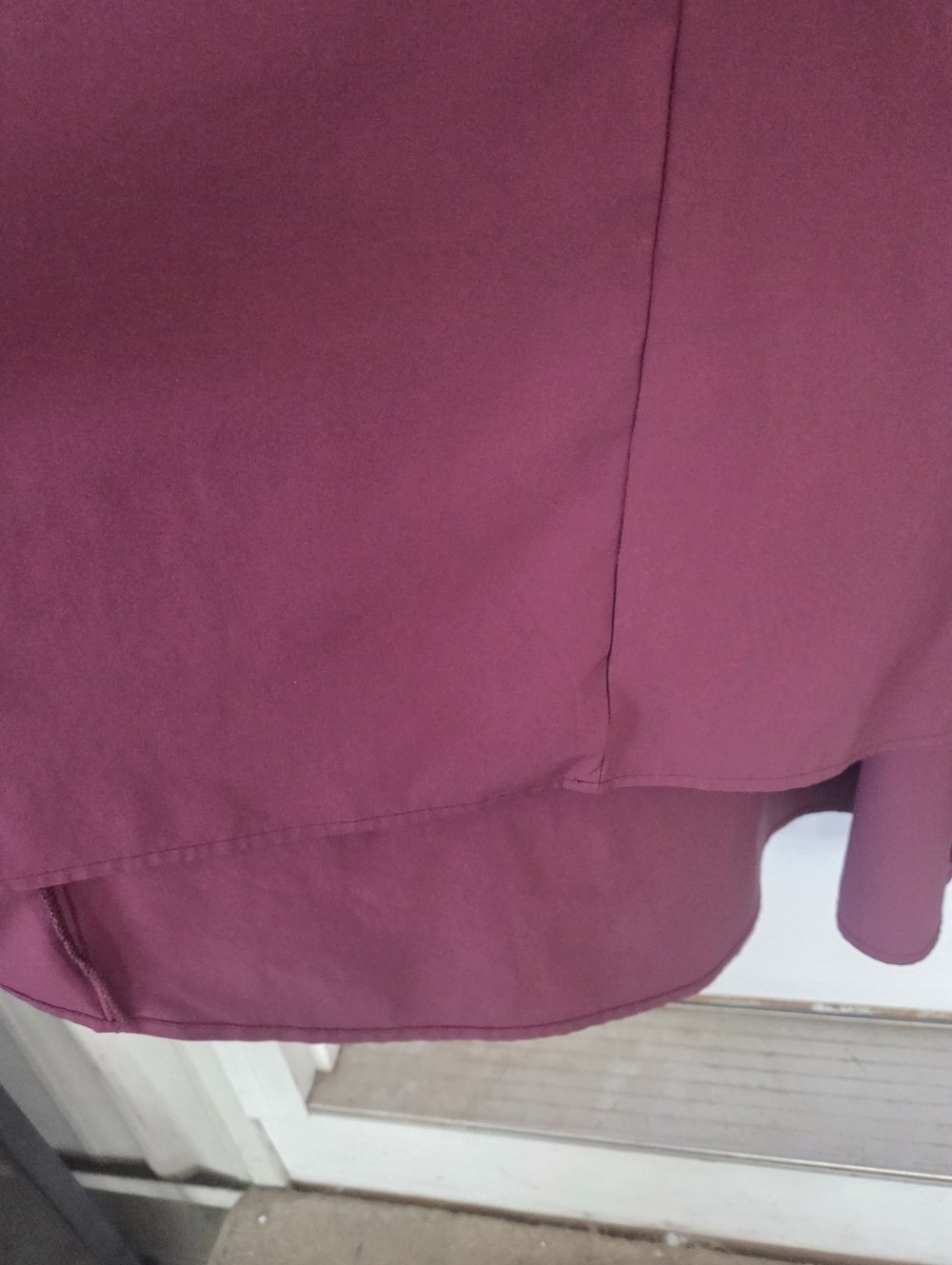 Halara XL Sleeveless Burgundy built in bra Maxi Dress - Picture 4 of 10